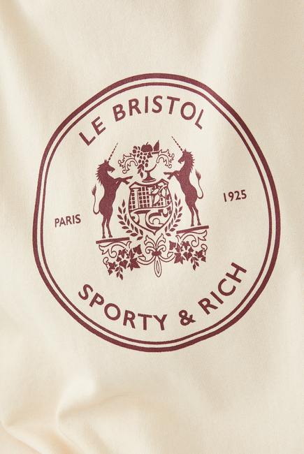 Bristol Crest Paris Country Club Cotton Crewneck